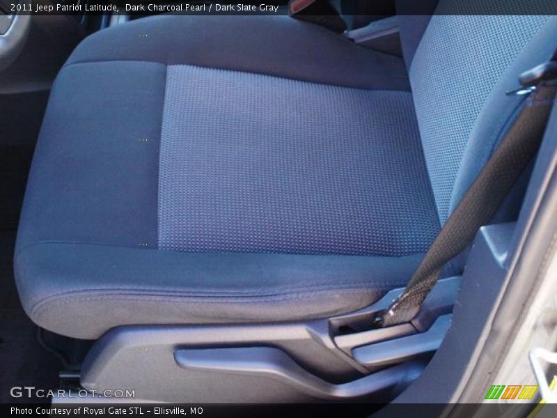 Dark Charcoal Pearl / Dark Slate Gray 2011 Jeep Patriot Latitude