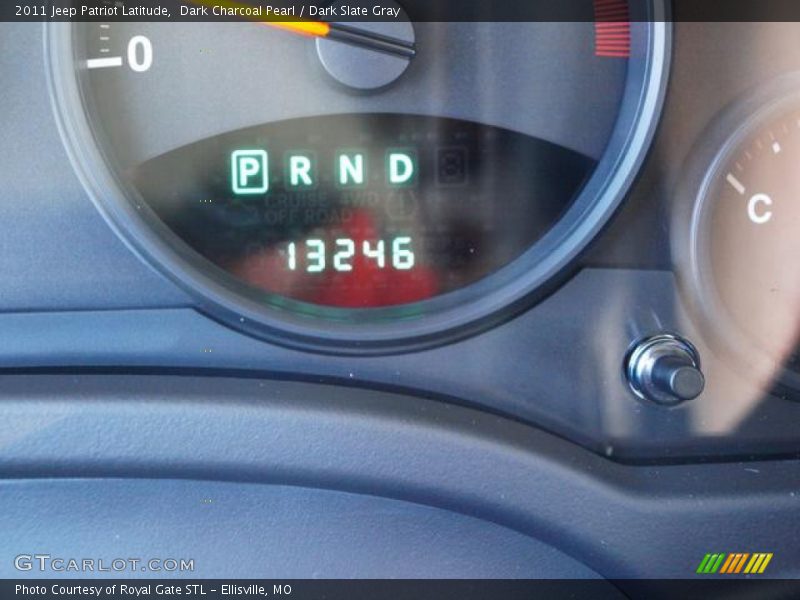 Dark Charcoal Pearl / Dark Slate Gray 2011 Jeep Patriot Latitude