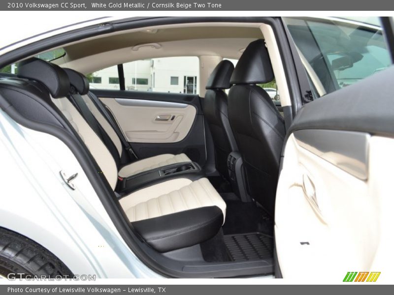White Gold Metallic / Cornsilk Beige Two Tone 2010 Volkswagen CC Sport
