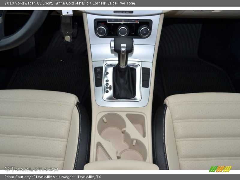 White Gold Metallic / Cornsilk Beige Two Tone 2010 Volkswagen CC Sport