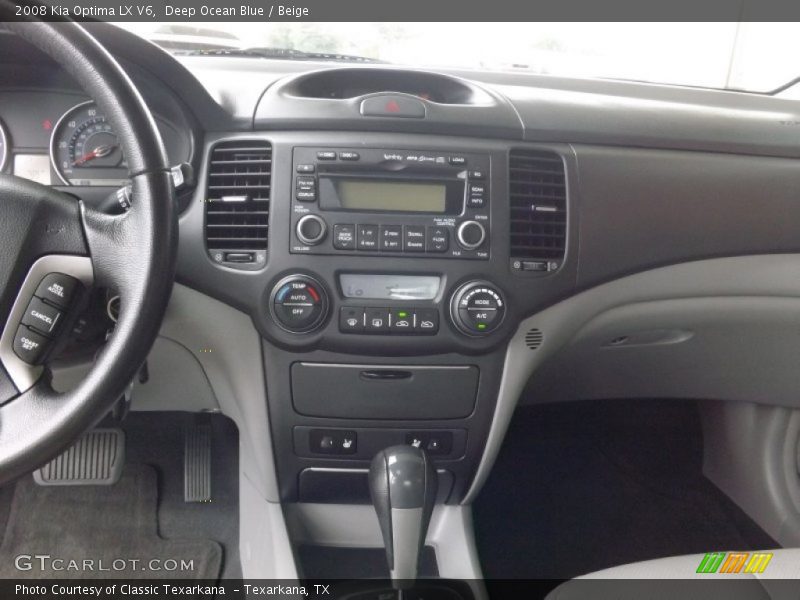 Deep Ocean Blue / Beige 2008 Kia Optima LX V6