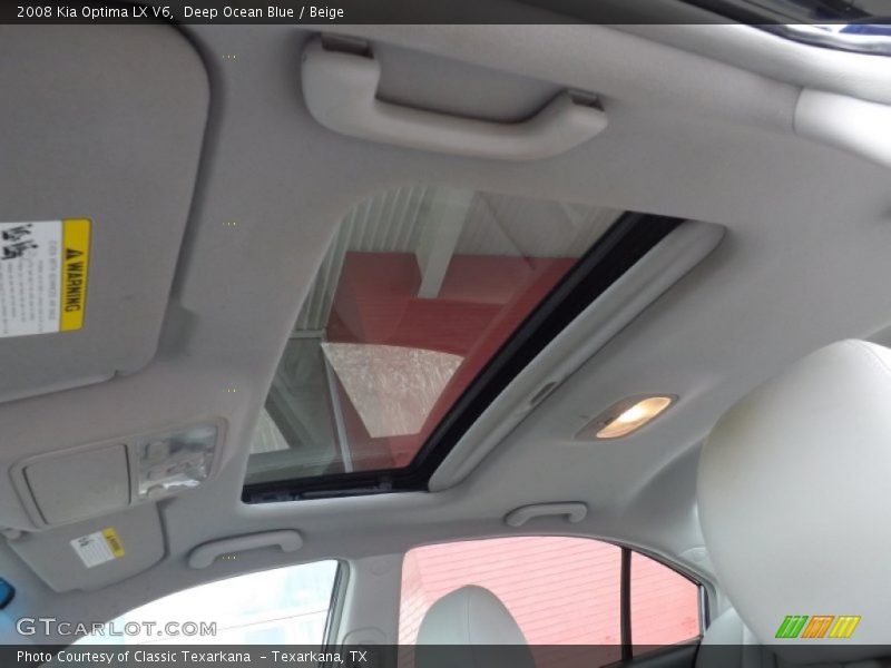 Deep Ocean Blue / Beige 2008 Kia Optima LX V6