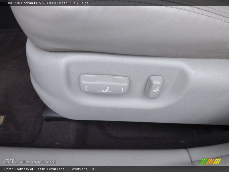 Deep Ocean Blue / Beige 2008 Kia Optima LX V6