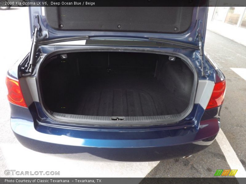 Deep Ocean Blue / Beige 2008 Kia Optima LX V6