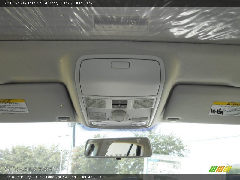 Black / Titan Black 2013 Volkswagen Golf 4 Door