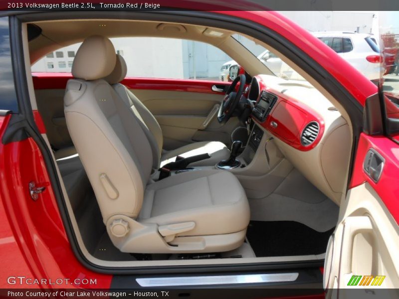 Tornado Red / Beige 2013 Volkswagen Beetle 2.5L