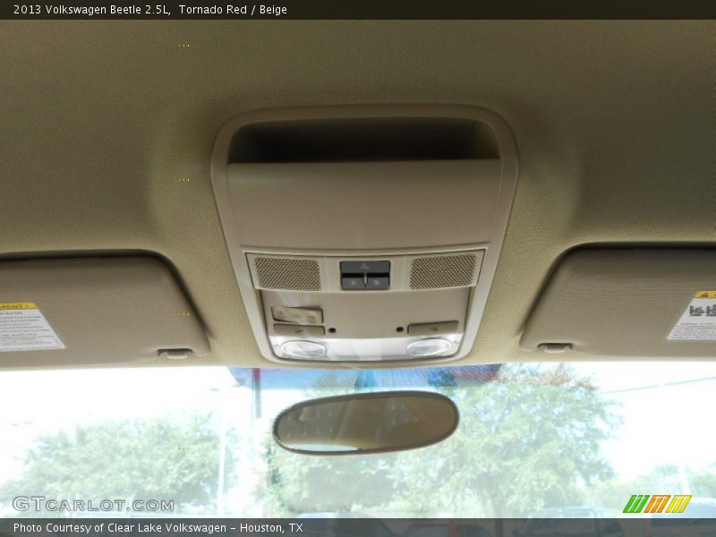 Tornado Red / Beige 2013 Volkswagen Beetle 2.5L