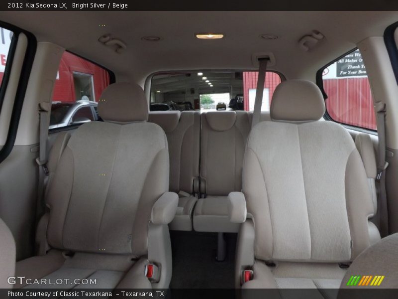 Bright Silver / Beige 2012 Kia Sedona LX