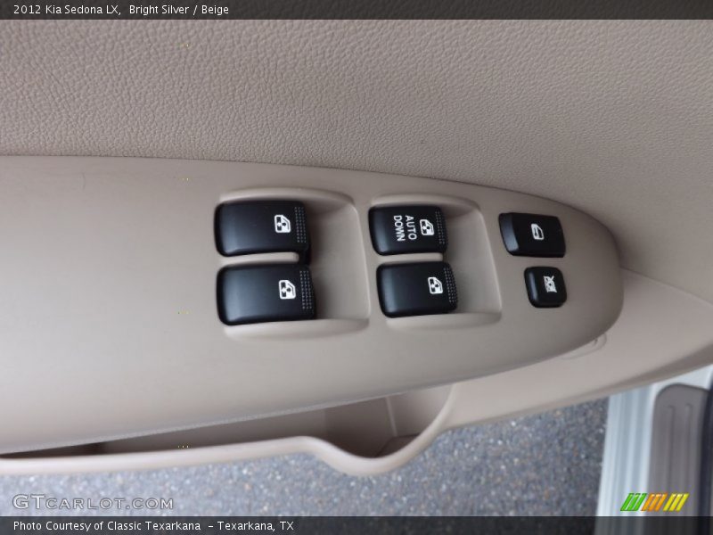 Bright Silver / Beige 2012 Kia Sedona LX