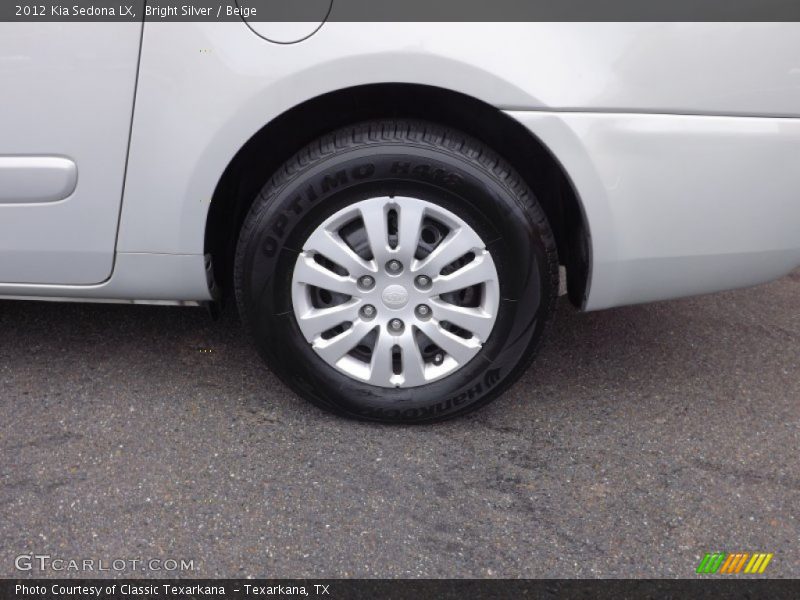 Bright Silver / Beige 2012 Kia Sedona LX