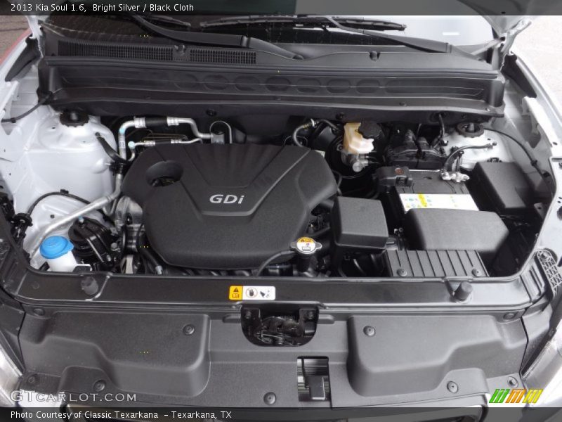 Bright Silver / Black Cloth 2013 Kia Soul 1.6