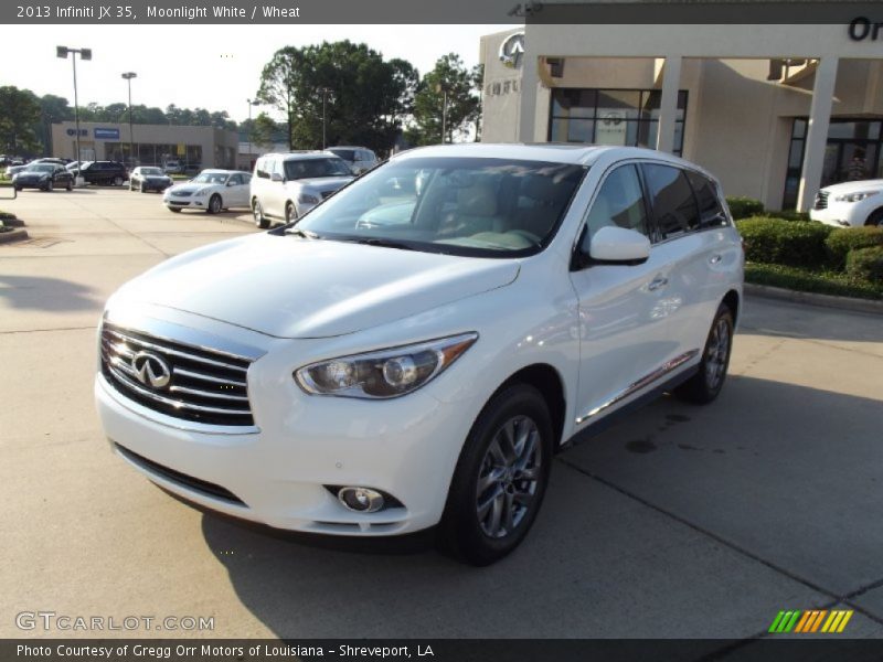 Moonlight White / Wheat 2013 Infiniti JX 35