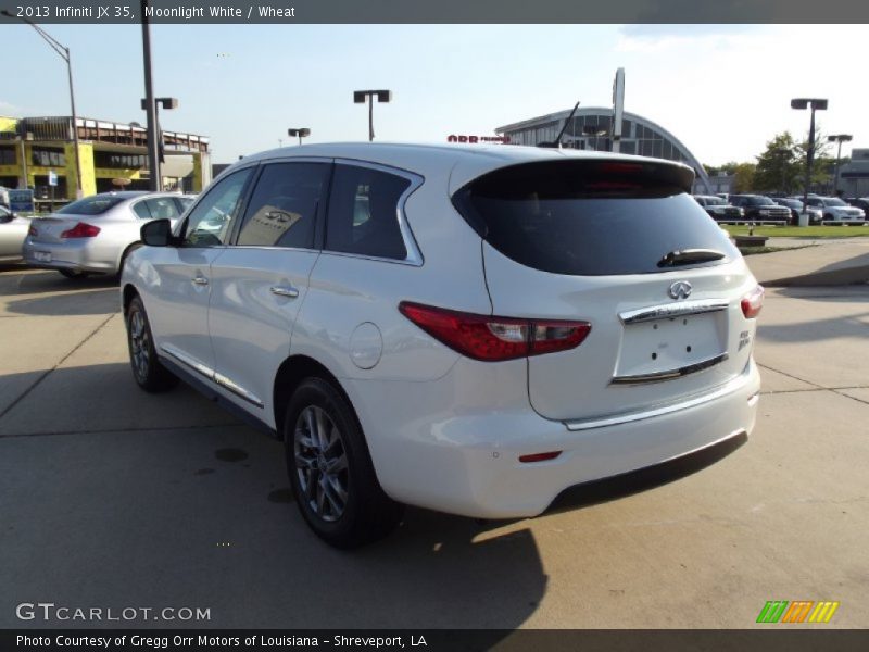 Moonlight White / Wheat 2013 Infiniti JX 35