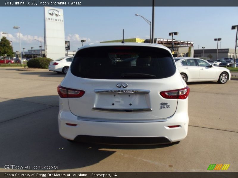 Moonlight White / Wheat 2013 Infiniti JX 35