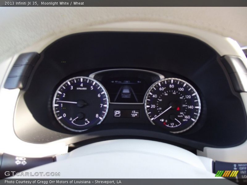 Moonlight White / Wheat 2013 Infiniti JX 35