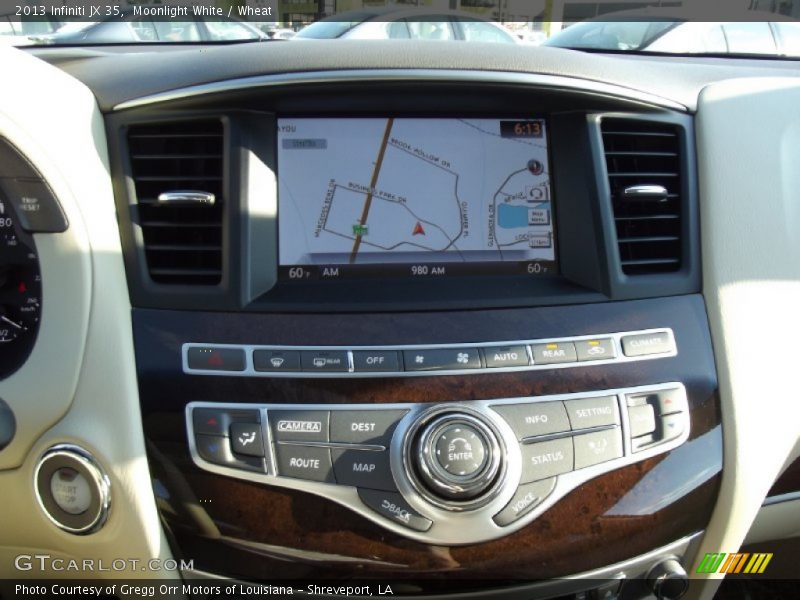Moonlight White / Wheat 2013 Infiniti JX 35