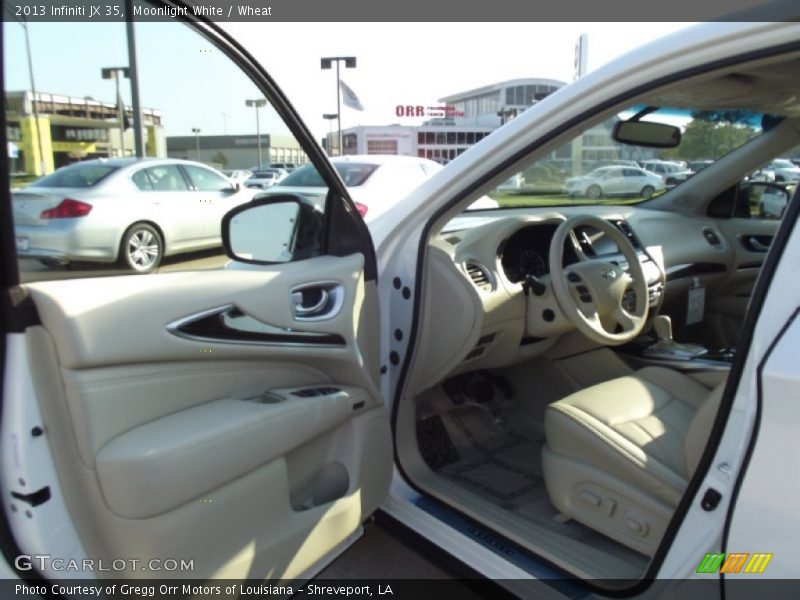 Moonlight White / Wheat 2013 Infiniti JX 35