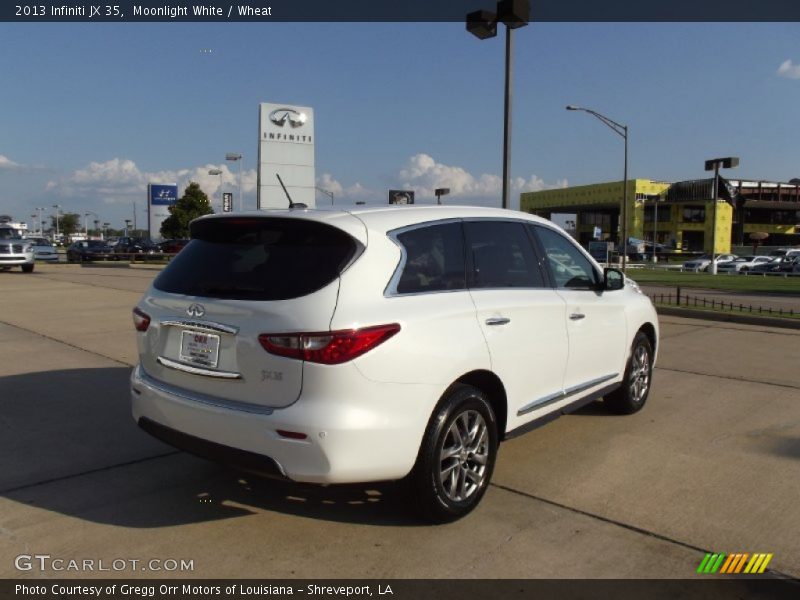 Moonlight White / Wheat 2013 Infiniti JX 35