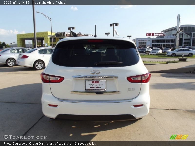 Moonlight White / Wheat 2013 Infiniti JX 35