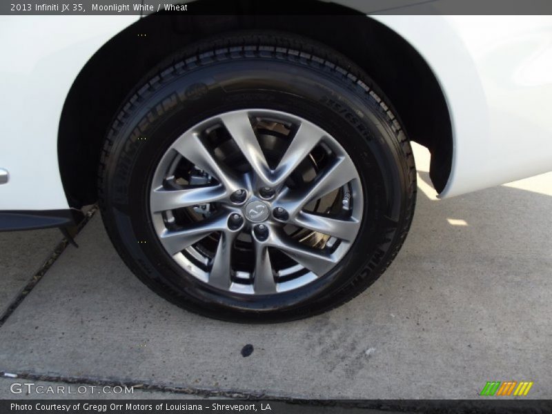 Moonlight White / Wheat 2013 Infiniti JX 35