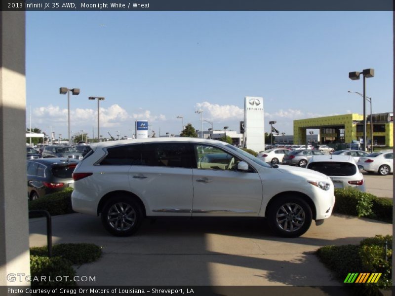 Moonlight White / Wheat 2013 Infiniti JX 35 AWD