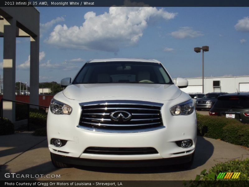 Moonlight White / Wheat 2013 Infiniti JX 35 AWD