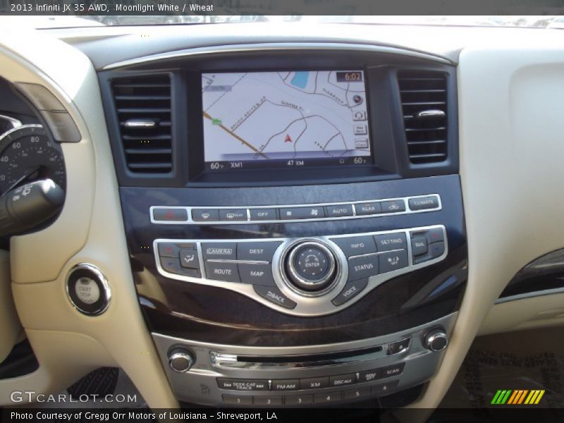 Moonlight White / Wheat 2013 Infiniti JX 35 AWD