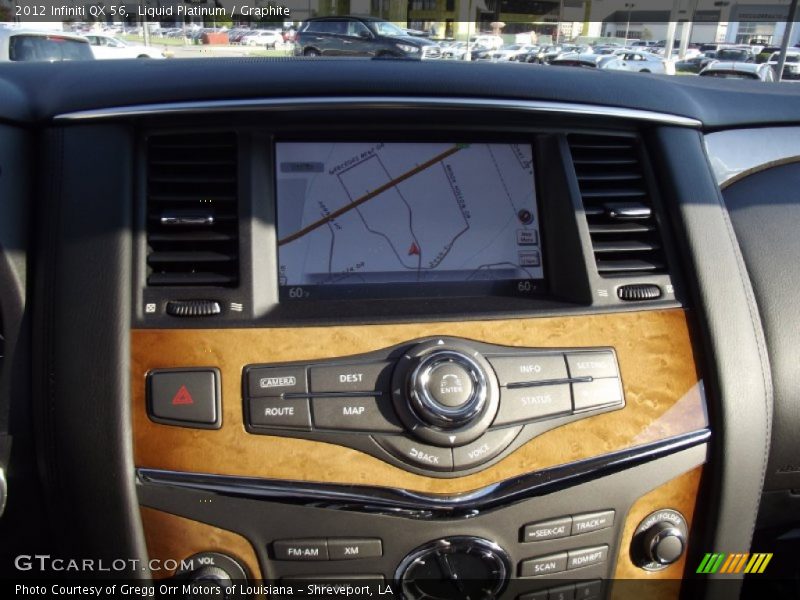 Liquid Platinum / Graphite 2012 Infiniti QX 56