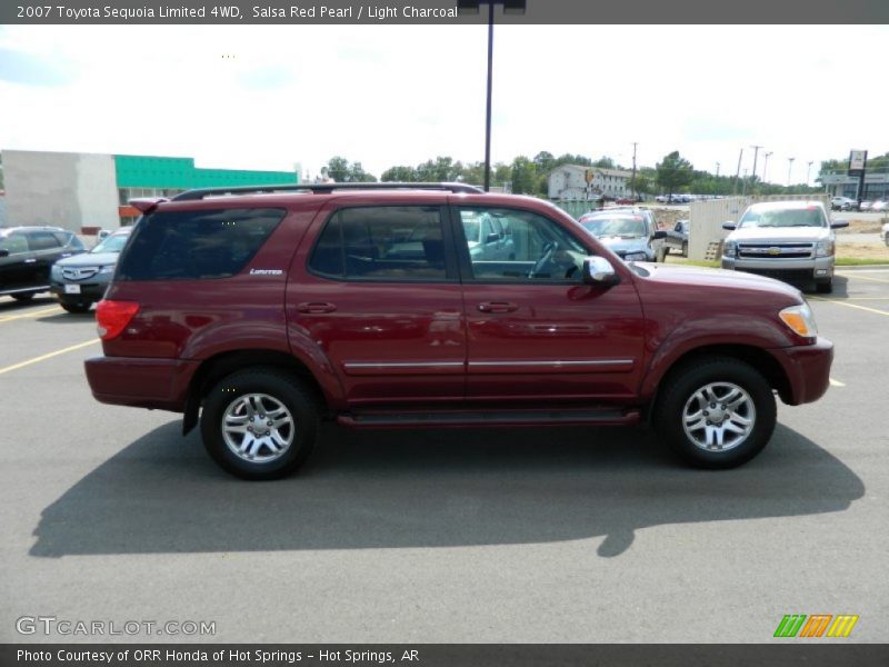 Salsa Red Pearl / Light Charcoal 2007 Toyota Sequoia Limited 4WD