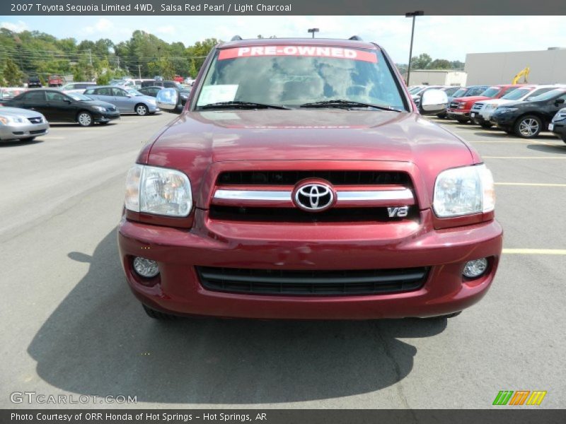 Salsa Red Pearl / Light Charcoal 2007 Toyota Sequoia Limited 4WD