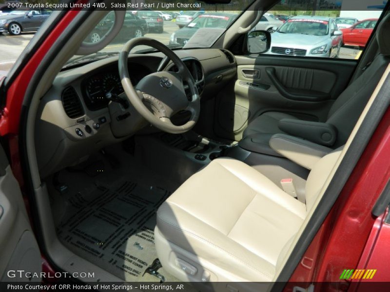 Salsa Red Pearl / Light Charcoal 2007 Toyota Sequoia Limited 4WD