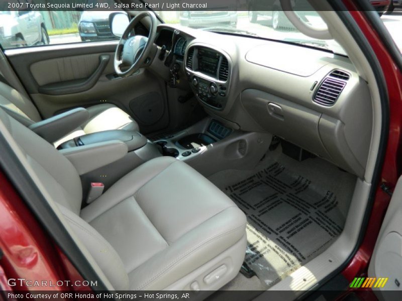 Salsa Red Pearl / Light Charcoal 2007 Toyota Sequoia Limited 4WD