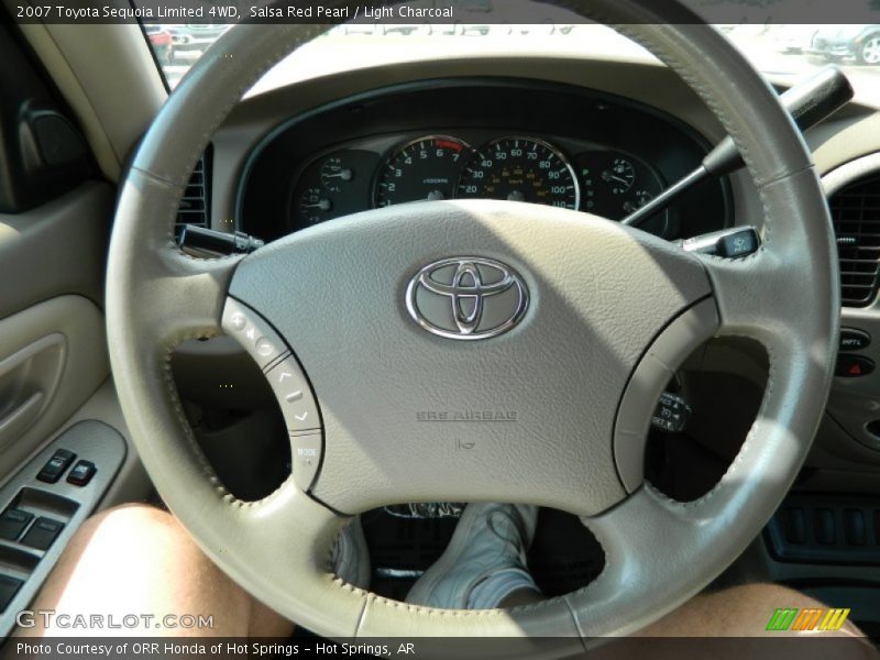 Salsa Red Pearl / Light Charcoal 2007 Toyota Sequoia Limited 4WD