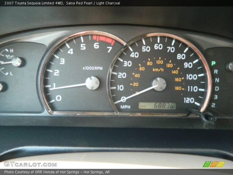 Salsa Red Pearl / Light Charcoal 2007 Toyota Sequoia Limited 4WD