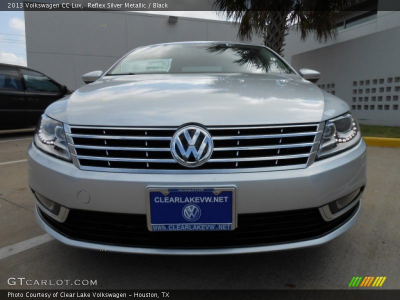 Reflex Silver Metallic / Black 2013 Volkswagen CC Lux