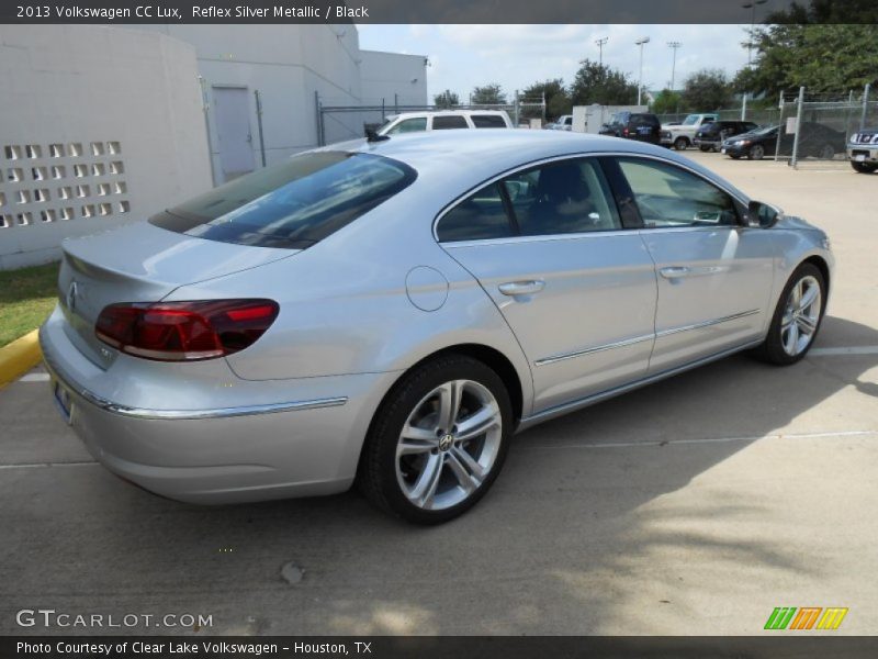 Reflex Silver Metallic / Black 2013 Volkswagen CC Lux