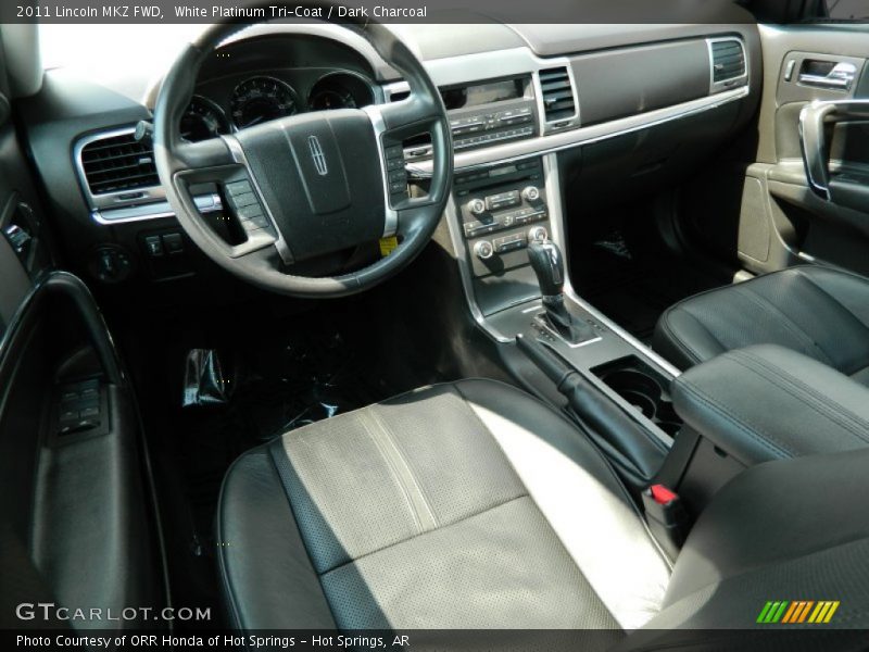 White Platinum Tri-Coat / Dark Charcoal 2011 Lincoln MKZ FWD