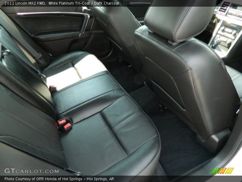 White Platinum Tri-Coat / Dark Charcoal 2011 Lincoln MKZ FWD