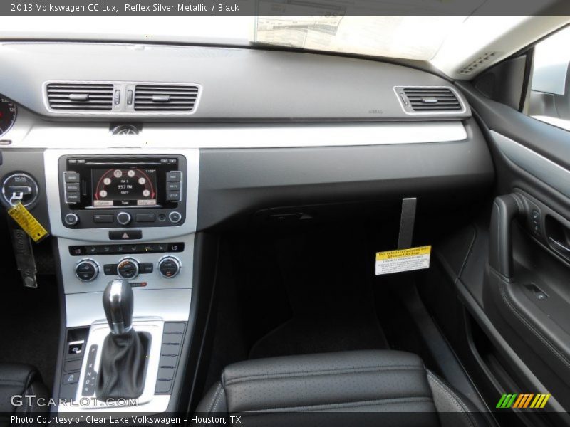 Reflex Silver Metallic / Black 2013 Volkswagen CC Lux