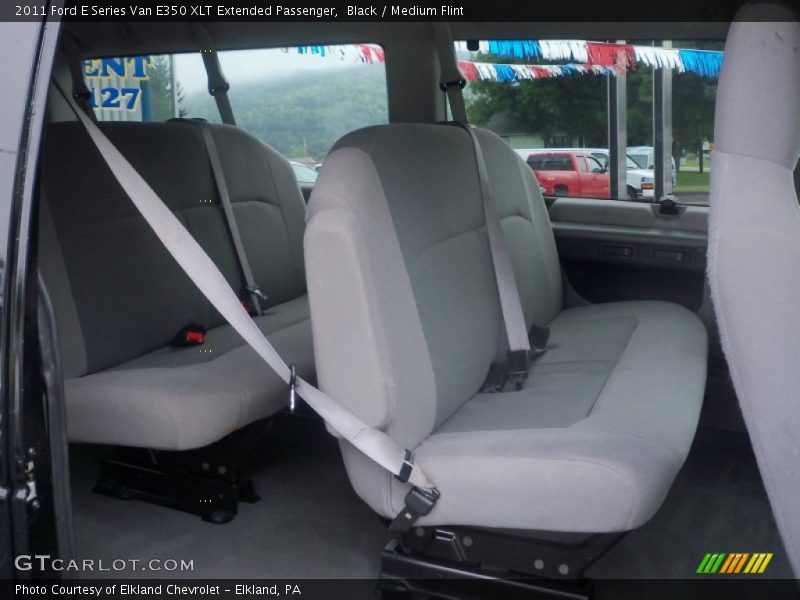 Black / Medium Flint 2011 Ford E Series Van E350 XLT Extended Passenger