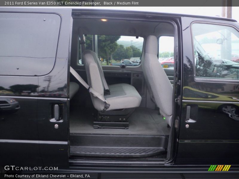 Black / Medium Flint 2011 Ford E Series Van E350 XLT Extended Passenger