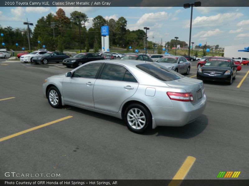 Classic Silver Metallic / Ash Gray 2010 Toyota Camry XLE