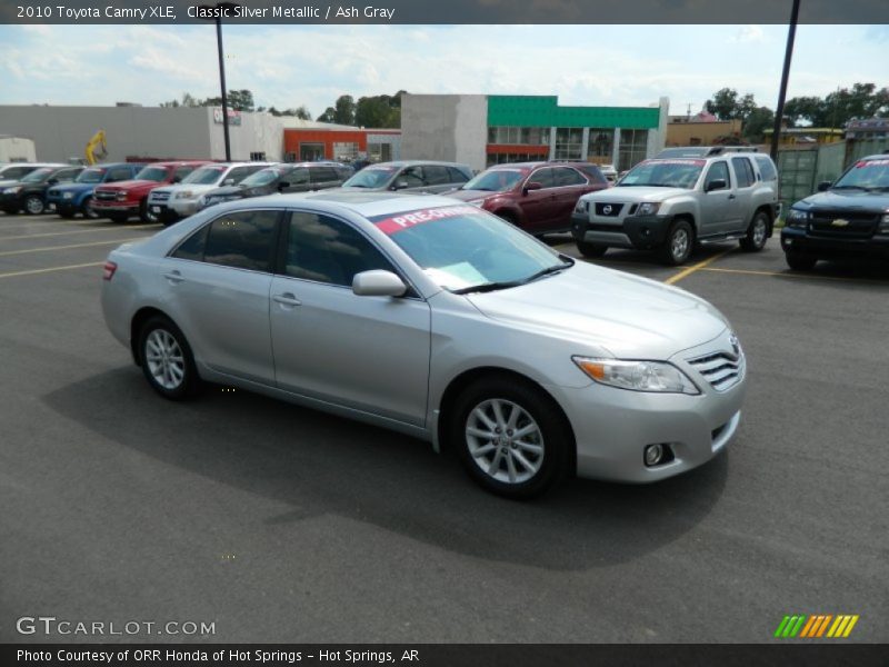 Classic Silver Metallic / Ash Gray 2010 Toyota Camry XLE