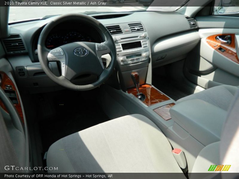Classic Silver Metallic / Ash Gray 2010 Toyota Camry XLE