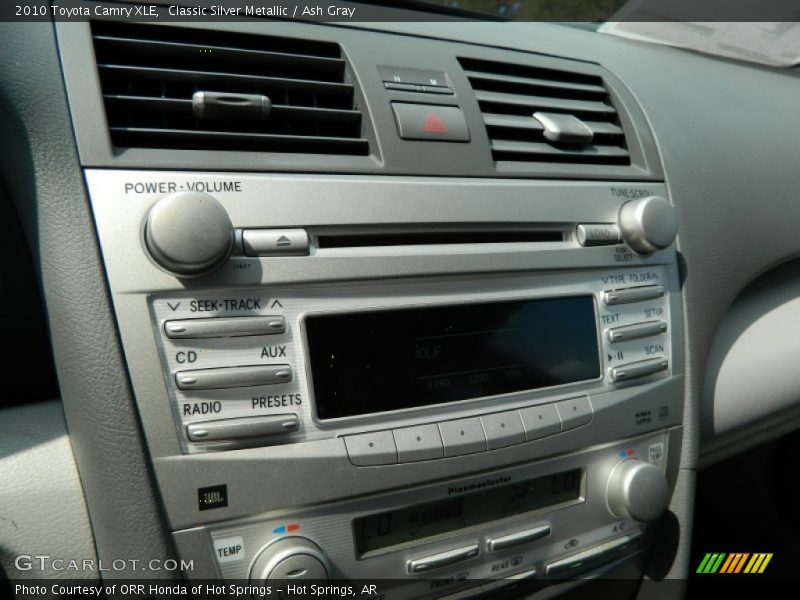 Classic Silver Metallic / Ash Gray 2010 Toyota Camry XLE