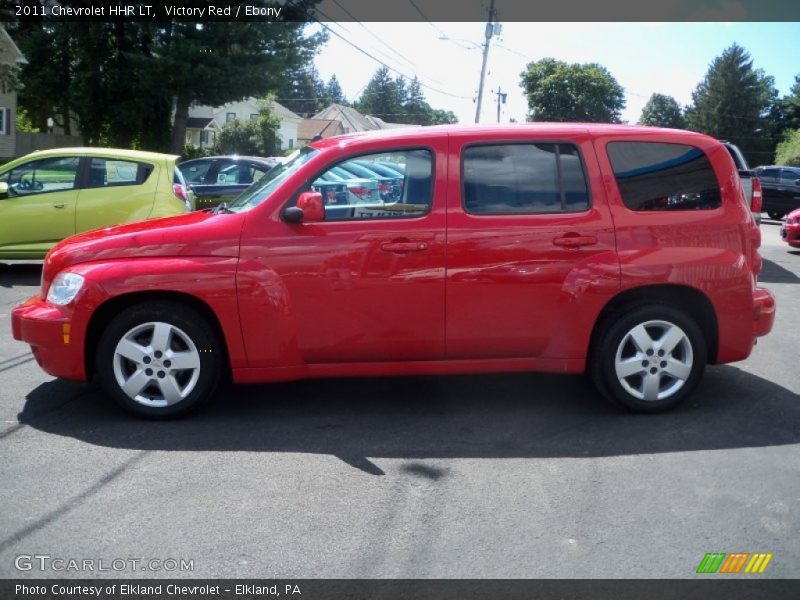 Victory Red / Ebony 2011 Chevrolet HHR LT