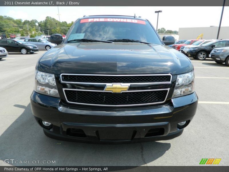 Black / Ebony 2011 Chevrolet Avalanche LT