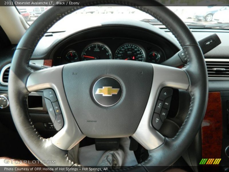 Black / Ebony 2011 Chevrolet Avalanche LT