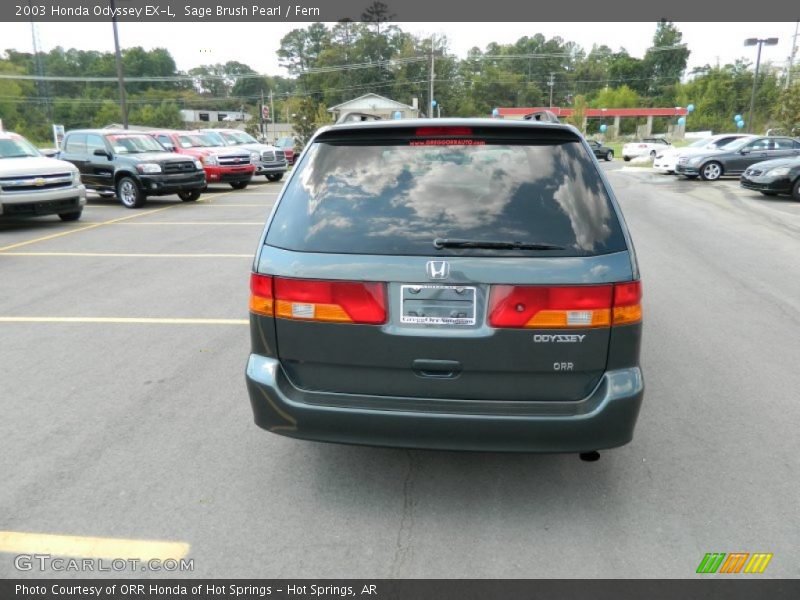 Sage Brush Pearl / Fern 2003 Honda Odyssey EX-L
