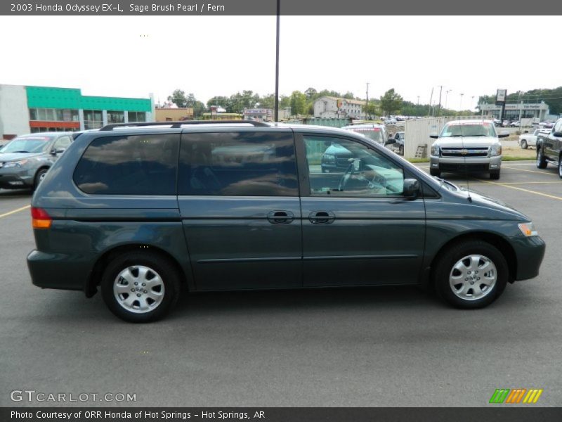 Sage Brush Pearl / Fern 2003 Honda Odyssey EX-L